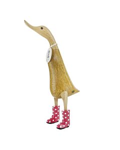 DCUK Spotty Boots Ducklet - Pink
